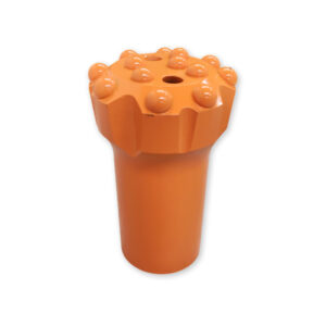 Broca roscada de botón esférico T38 - *76mm