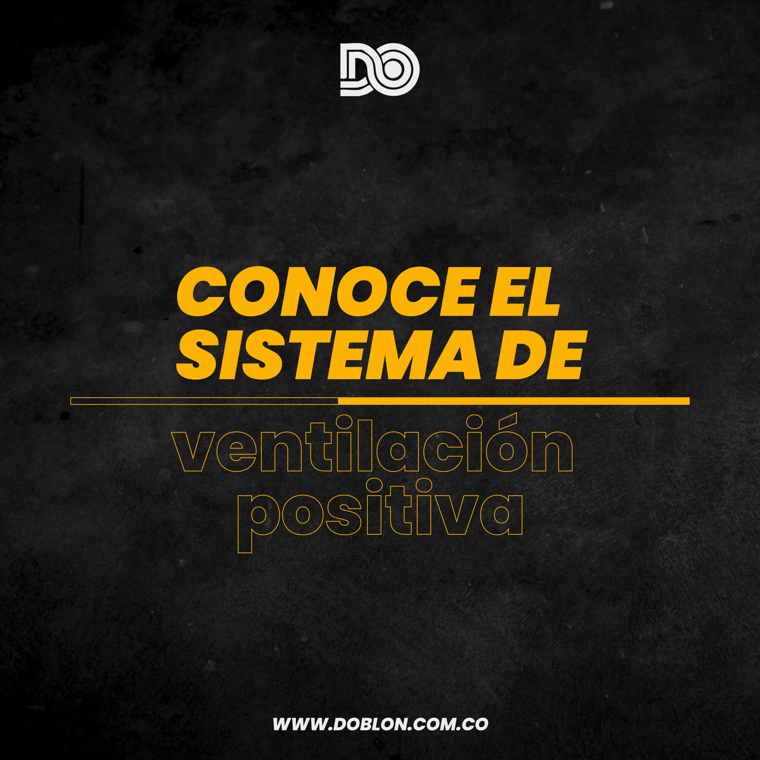 banner sistema de ventilación positiva