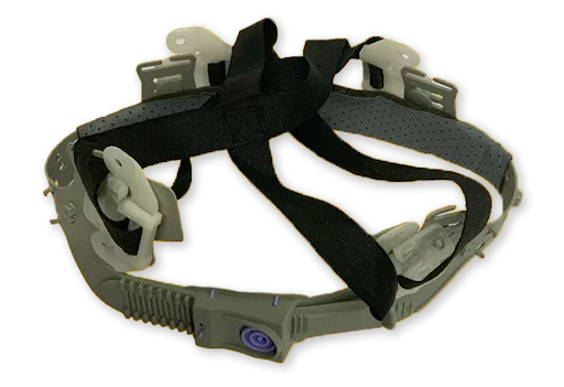 Araña para cascos de seguridad